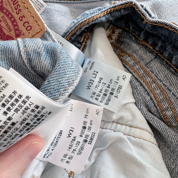 Two Levi's 501 cut-off shorts - Picture 3 of 14